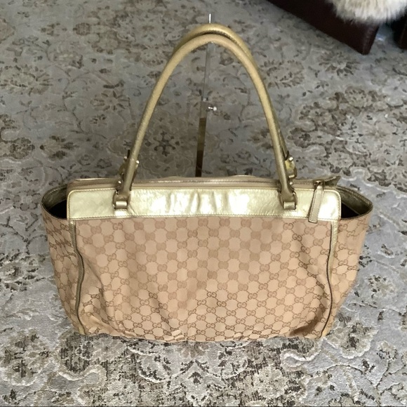 GUCCI canvas GG monogram tote bag💛💛💛 - Picture 5 of 16